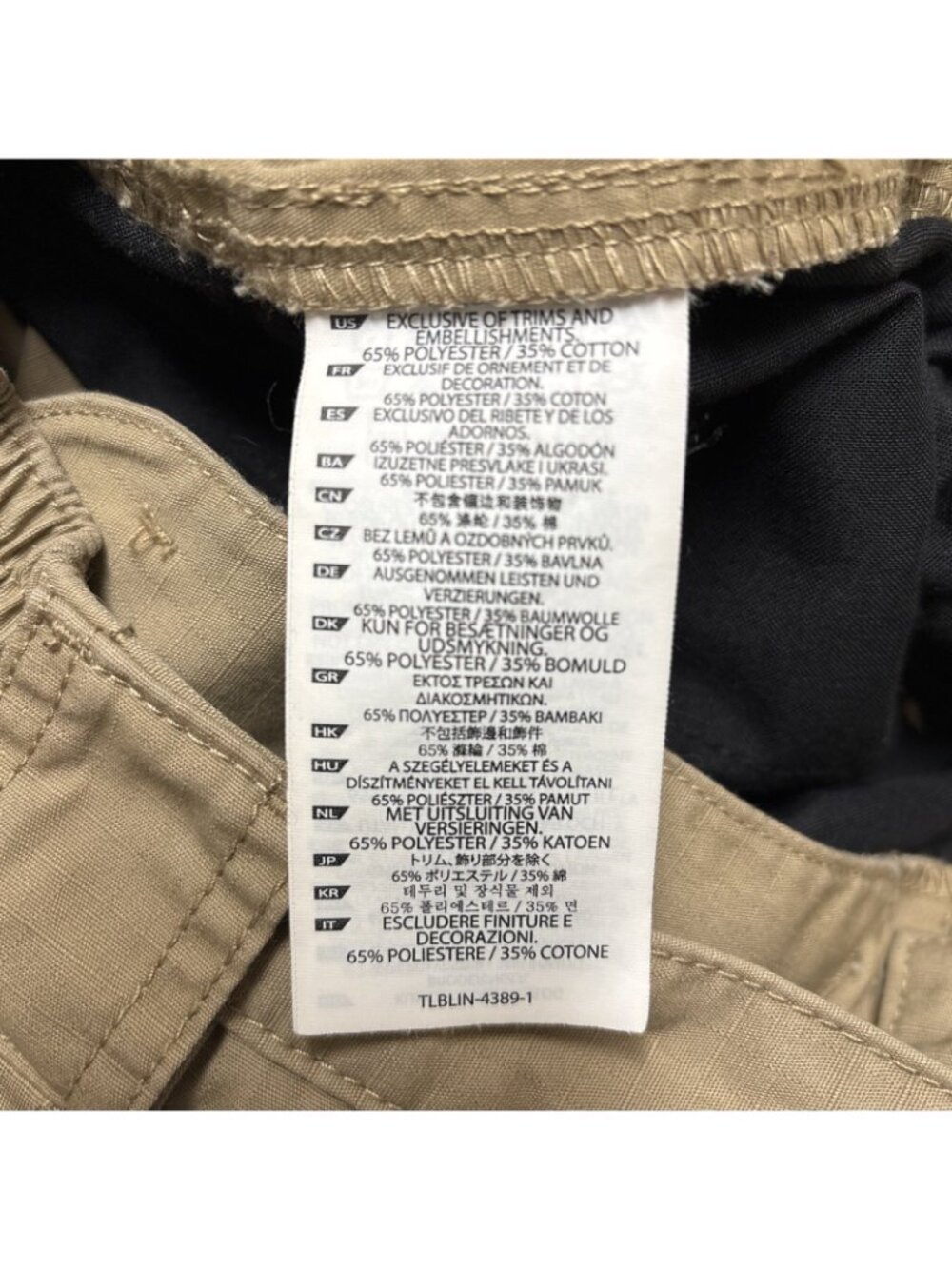 5.11 Taclite Pro Shorts Mens Size 34 Beige Ripstop Tactical Cargo Utility 73287 - Picture 6 of 9